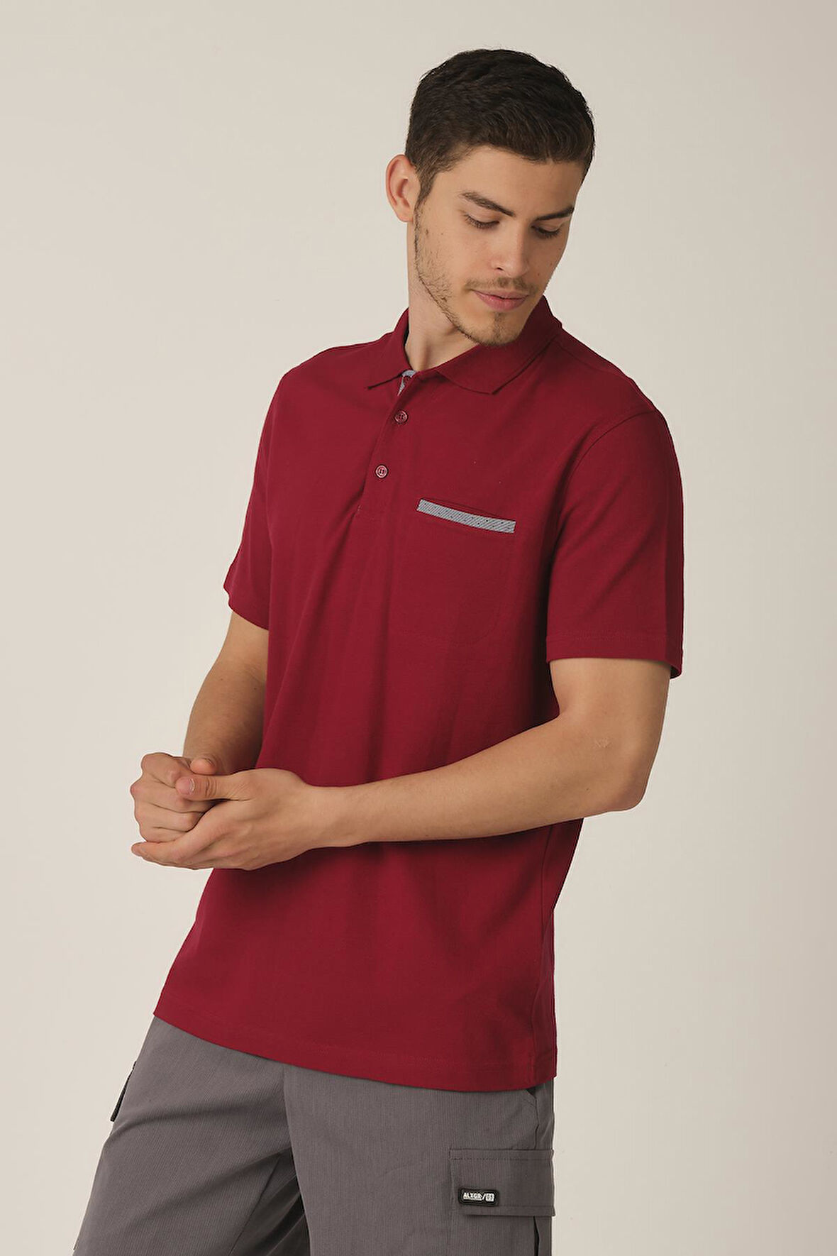 ALEXANDERGARDI GENİŞ KALIP POLO YAKA T-SHİRT (CAS442940)
