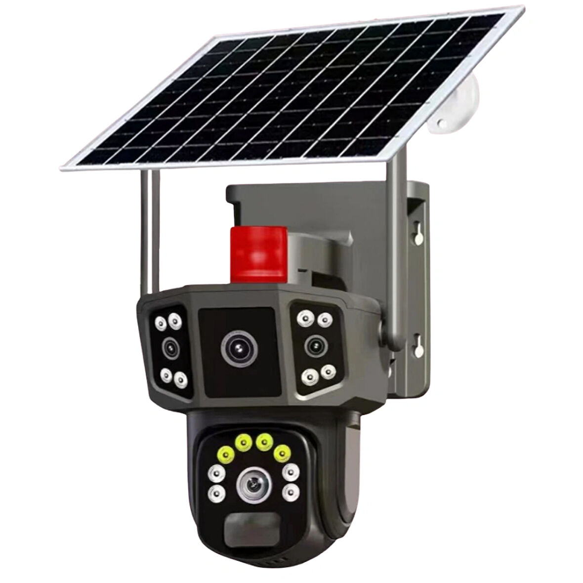 Casacop Q8 4g 6mp Solar Kamera 3mp+3mp Güneş Panelli Solar Güvenlik Kamerası