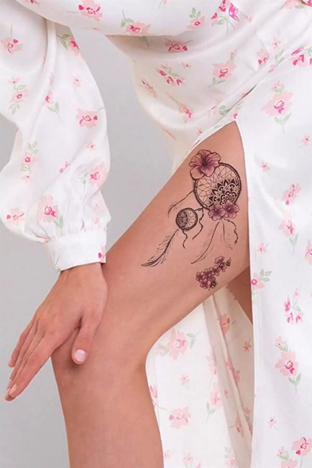 Caş Dekorasyon Düş Kapanı Geçici Dövme Tattoo