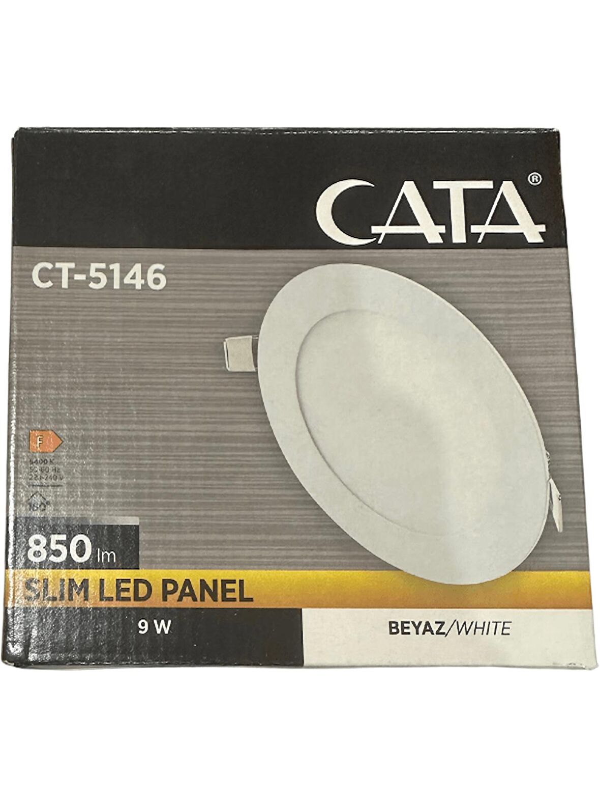 Cata CT-5146 9W 6400K (Beyaz Işık) Sıva Altı Led Panel (8 Adet)