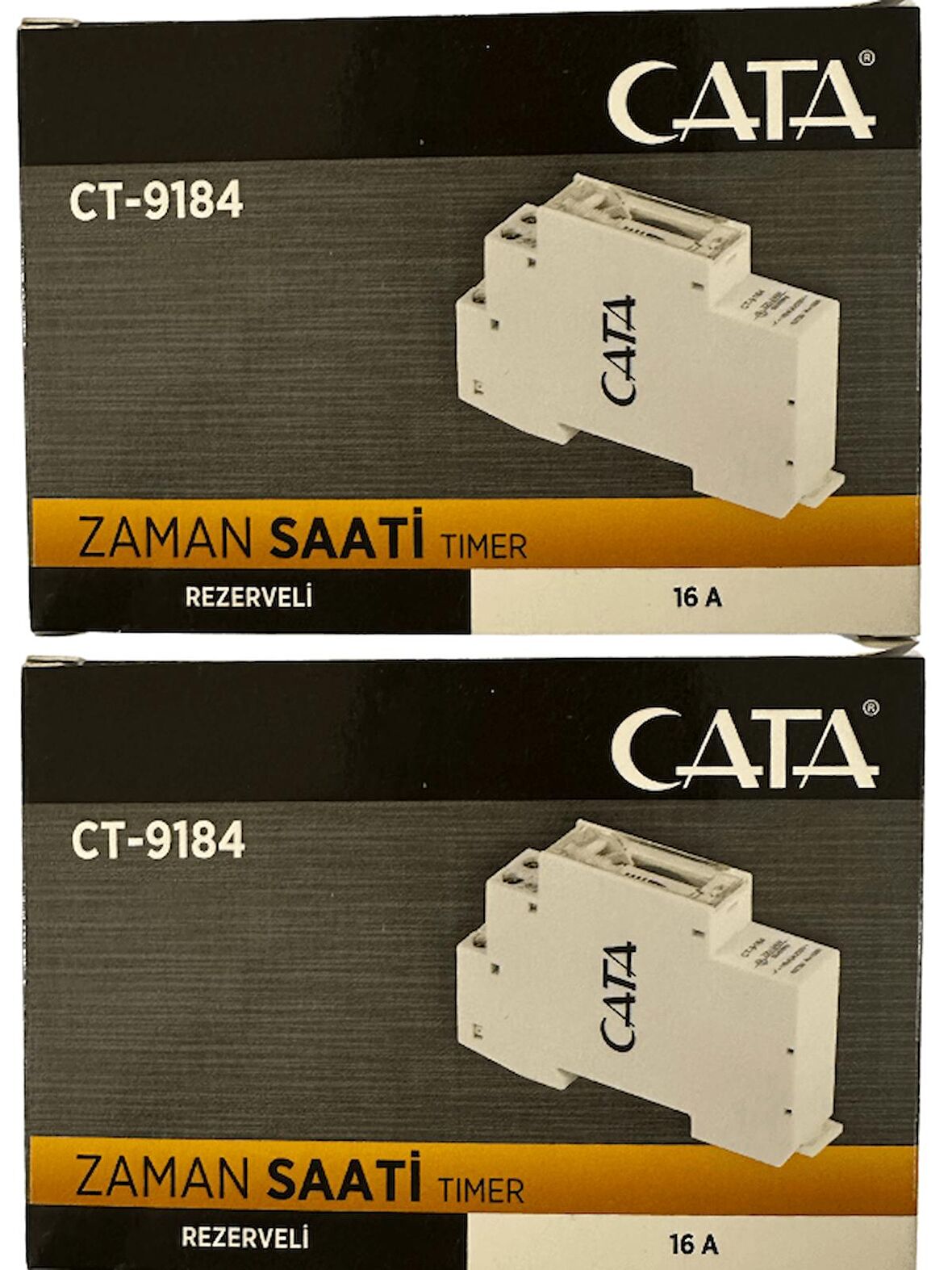 Cata CT-9184 16 Amper Rezerveli Zaman Saati (2 Adet)