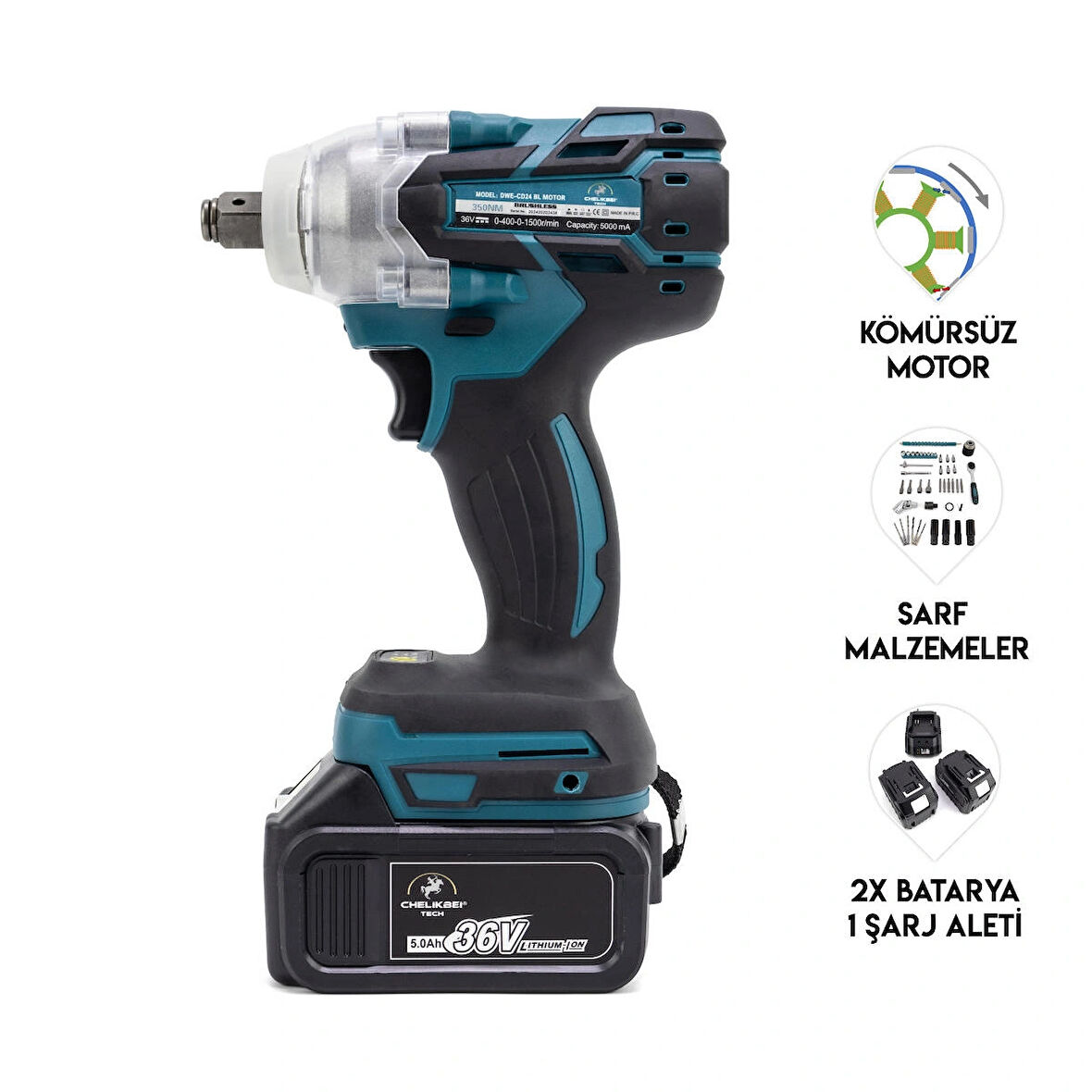 CHELIKBEI Somun Sıkma MK350 