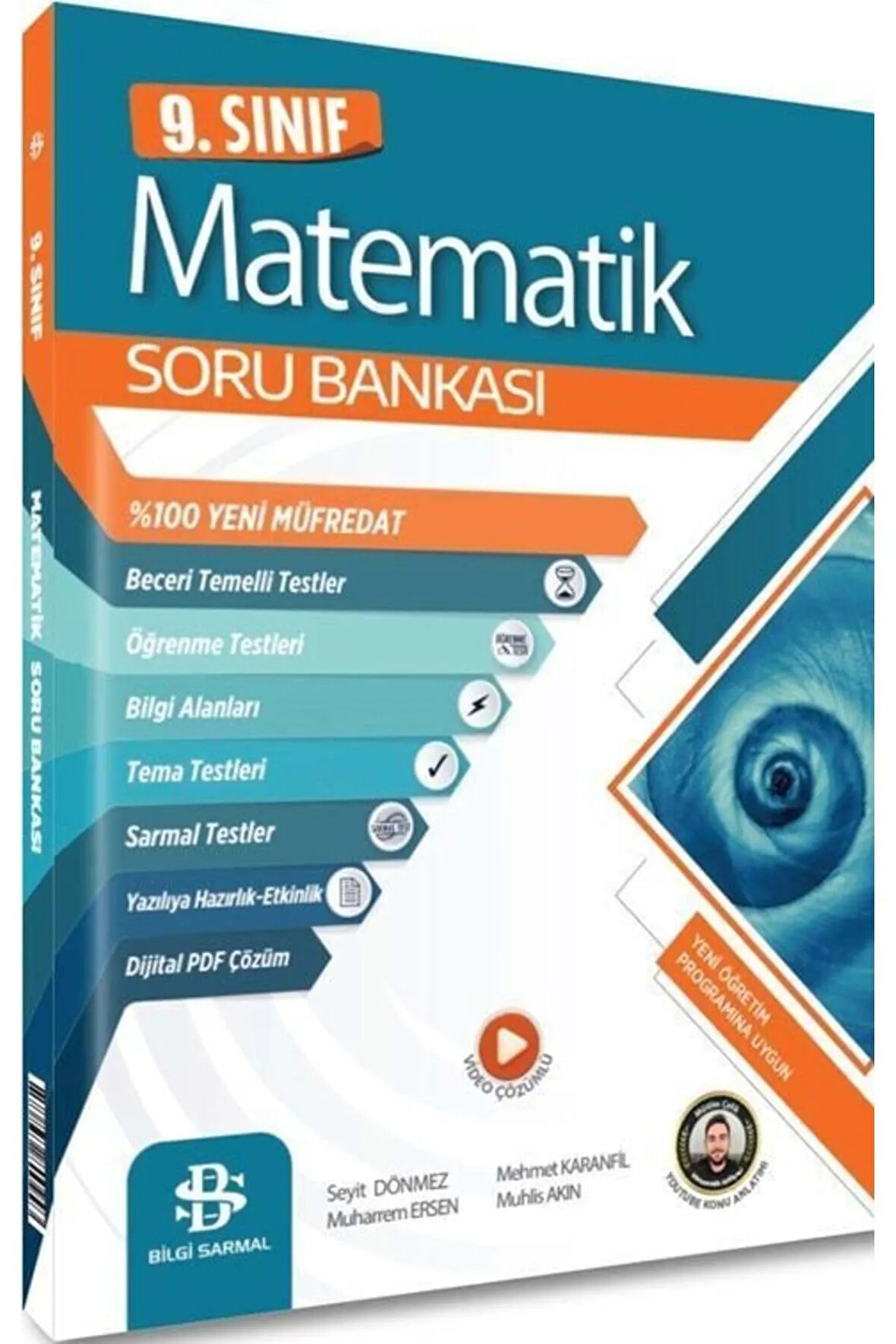 Bilgi Sarmal 9. Sınıf Matematik Soru Bankası Video Çözümlü - Yeni Müfredat