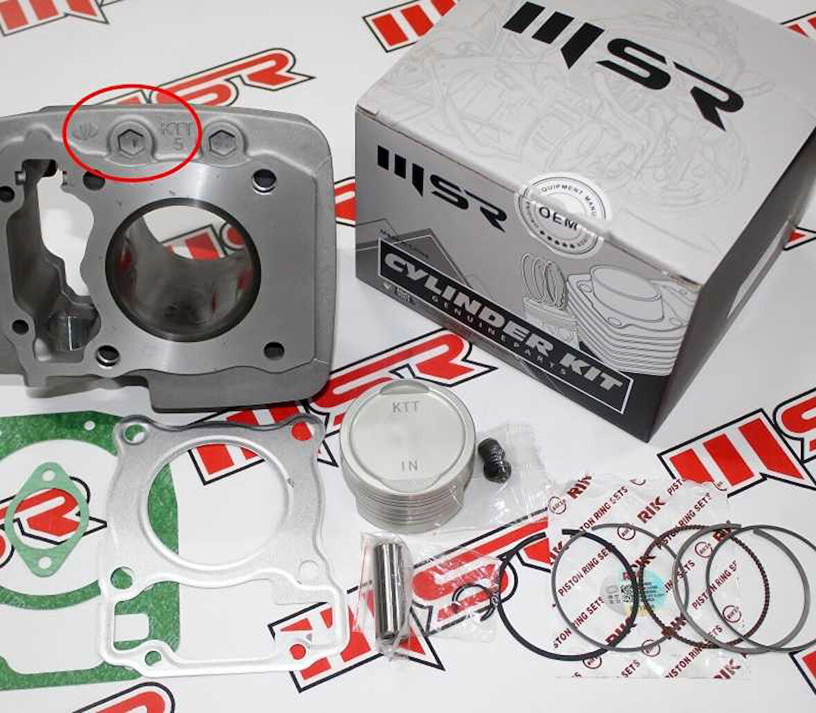 CBF 150 SİLİNDİR KİT JCC PİSTON-RIK SEGMAN MONTAJ OEM