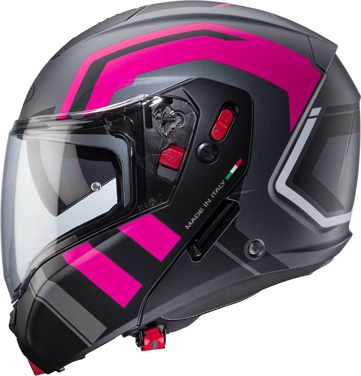 CABERG KASK HORUS X ROAD MT GUN MET-BLK-FUSHIA