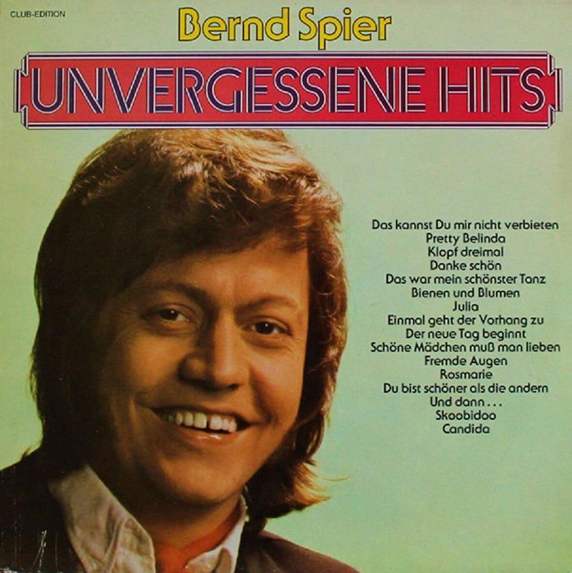 Bernd Spier – Unvergessene Hits Vinly Plak alithestereo