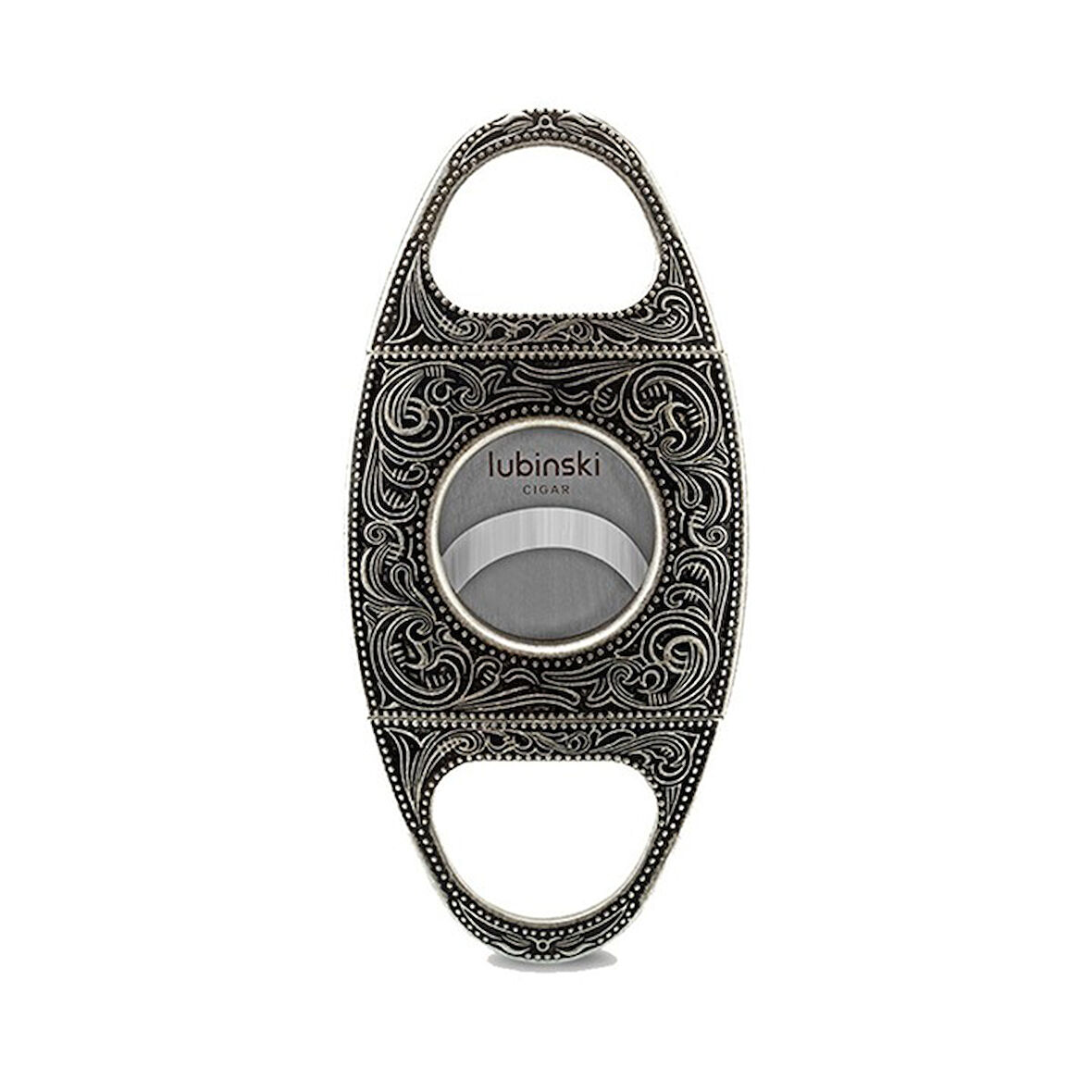 Lubinski Giyotin 60 ring Çelik Puro Makası Gümüş 9517AT