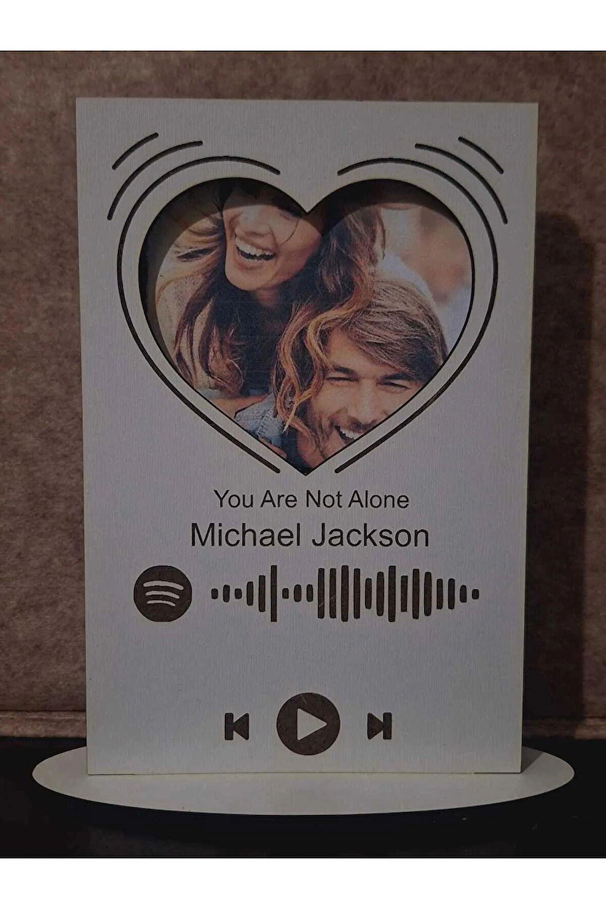 Spotify Barkodlu Kişiye Özel Çerçeve - 4