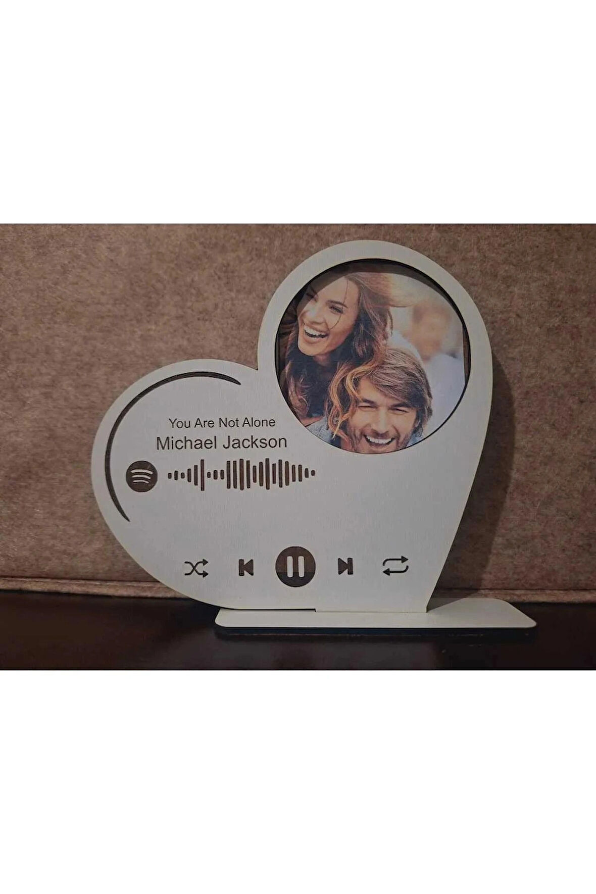 Spotify Barkodlu Kişiye Özel Çerçeve - 5