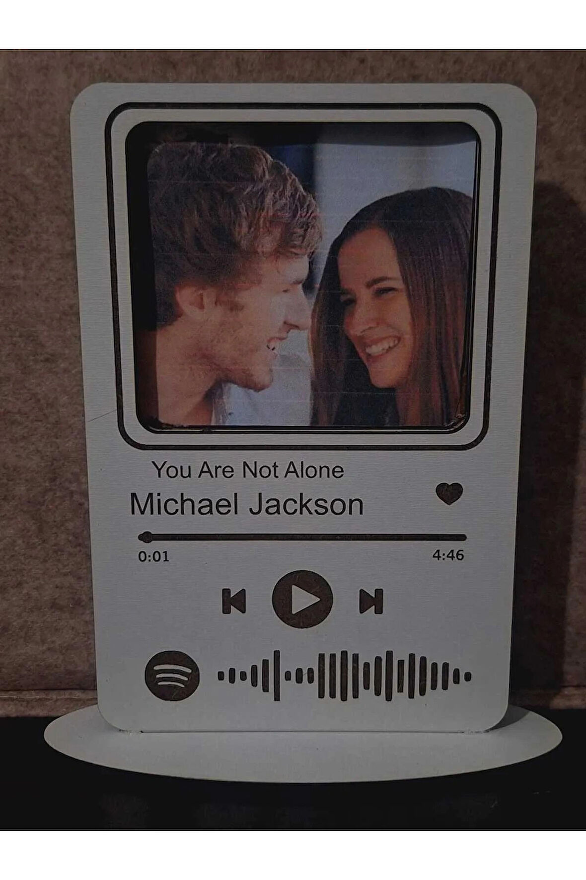 Spotify Barkodlu Kişiye Özel Çerçeve - 6