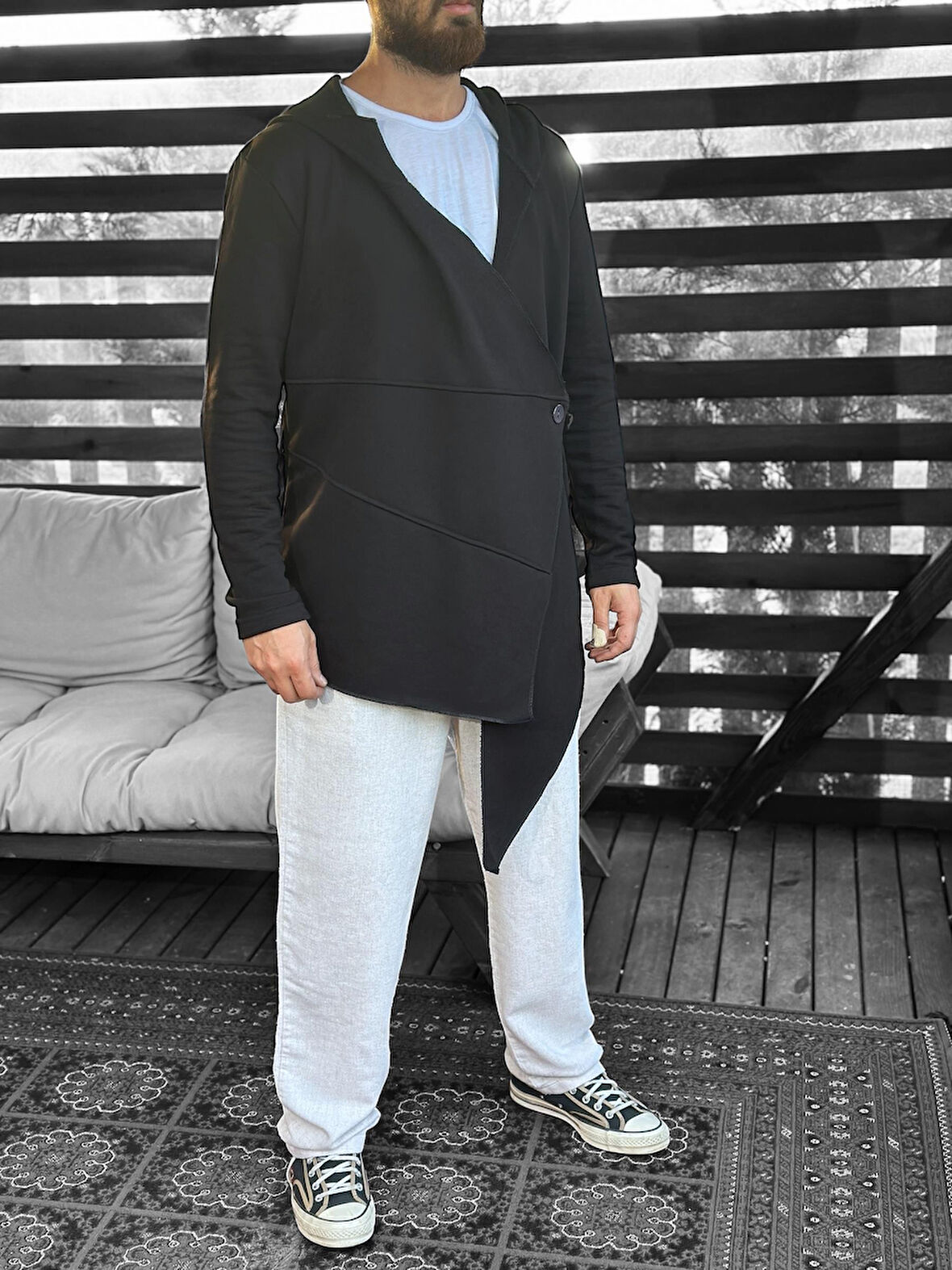 Asimetrik Regular Kimono