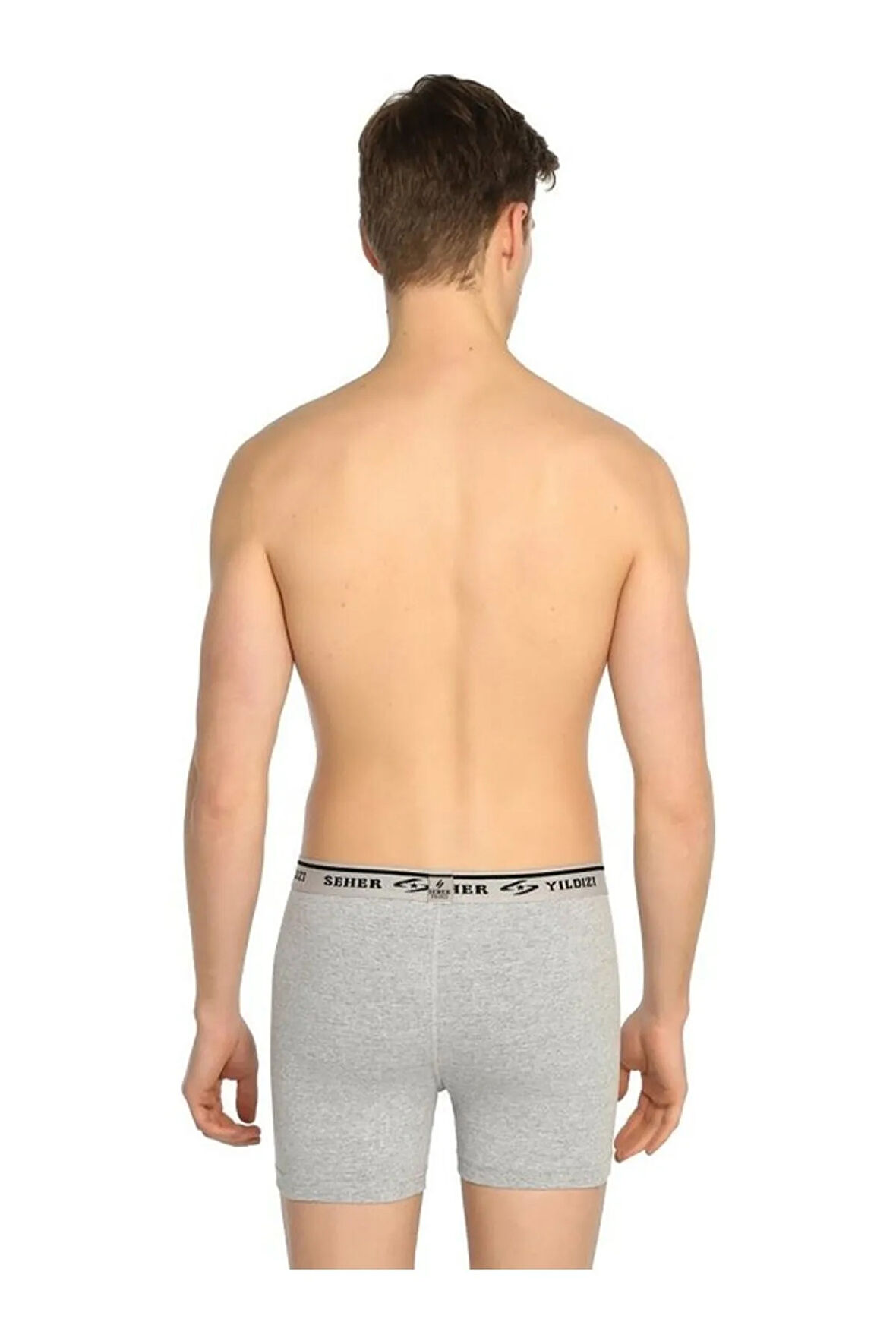 3'lü Paket 0060 Likralı Erkek Boxer