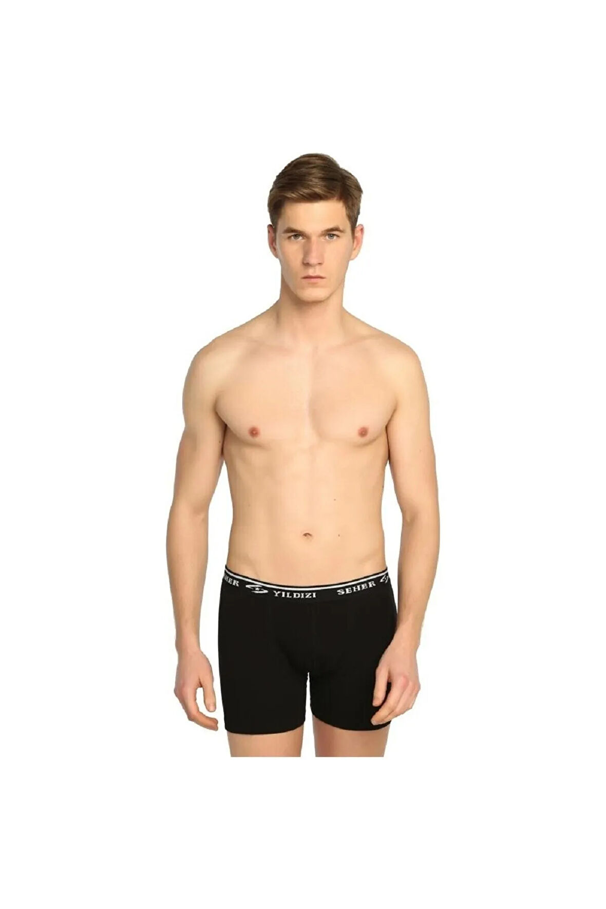 6'lı Paket Likralı Erkek Boxer
