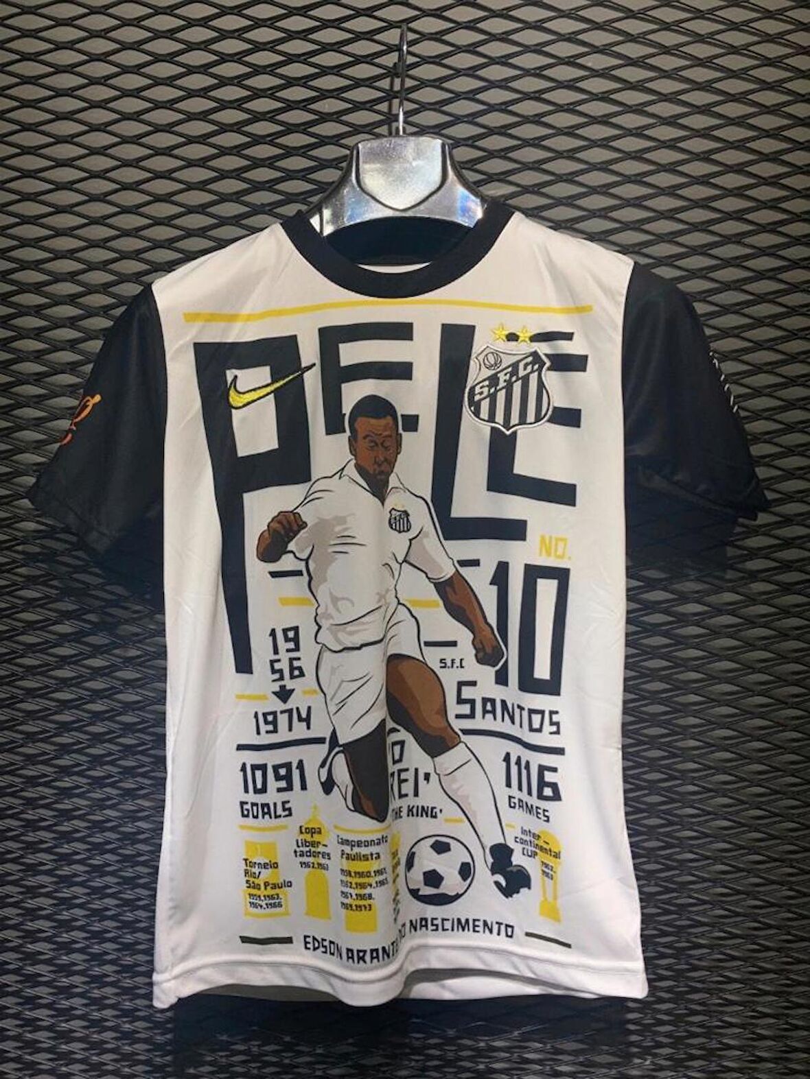 Çocuk Efsane Forma Pele Özel Seri Futbol Forması Ve Şort Takımı