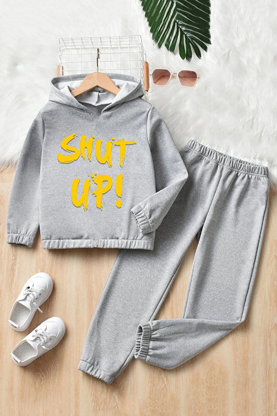 Uyguntarz Çocuk Shut Up Eşofman Takımı