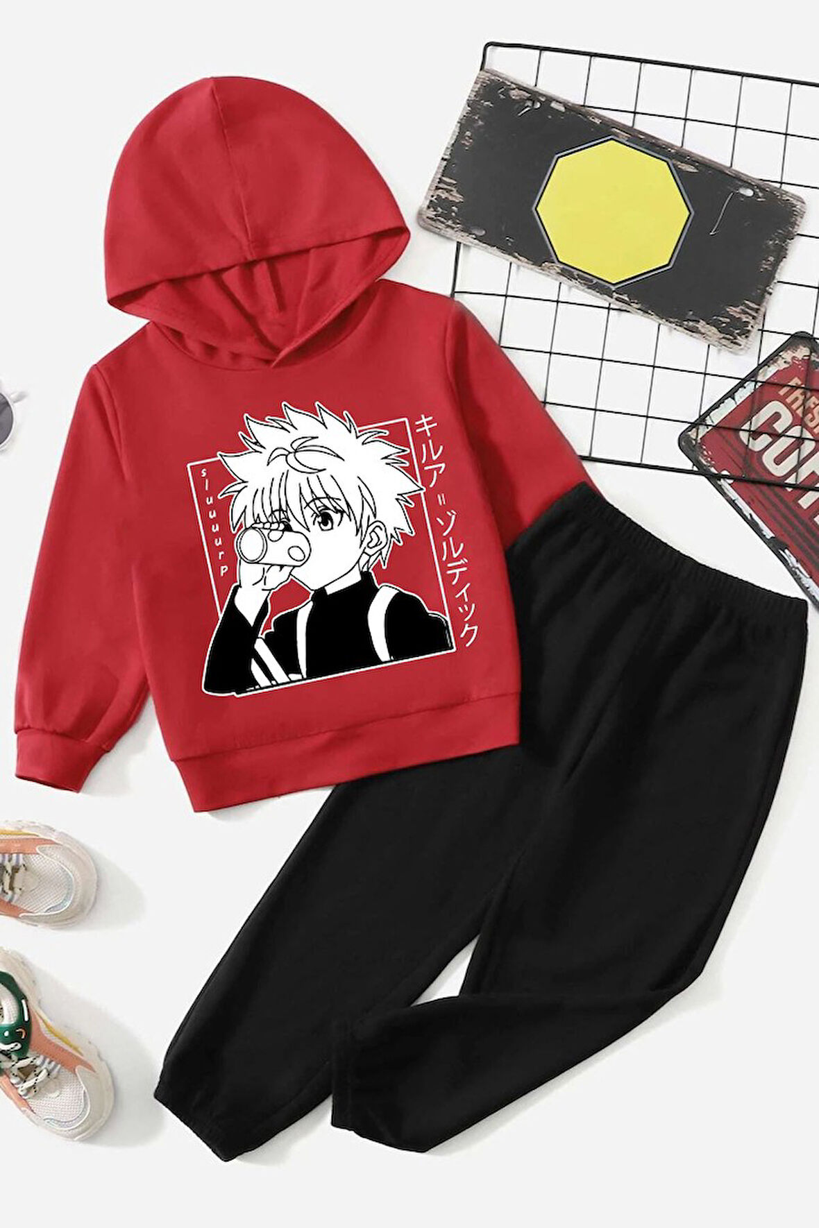 Uyguntarz Çocuk Killua Zoldyck Eşofman Takımı