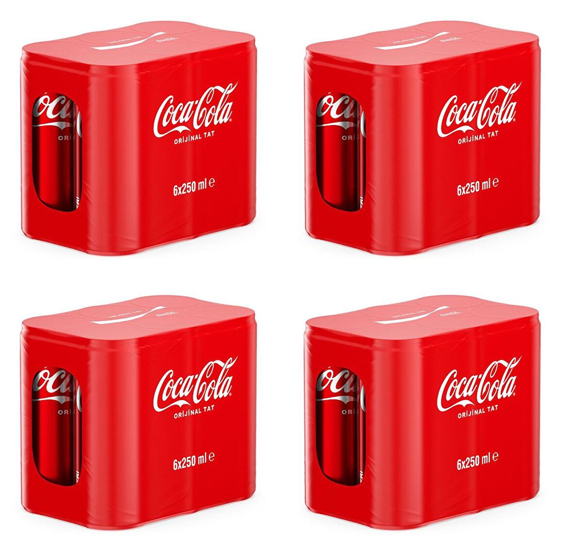 Coca Cola Kola Orijinal Tat 250 Ml X 24 Adet