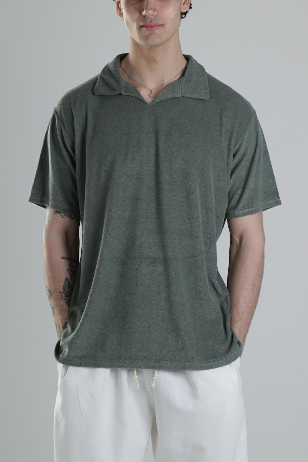 Yazlık Havlu Kumaş T-Shirt