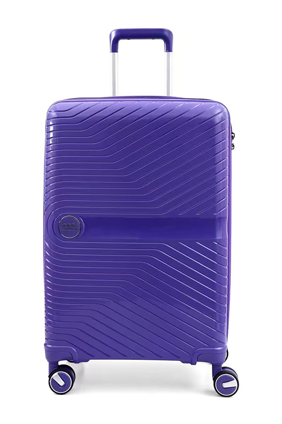 ÇÇS 5239 UNİSEX BÜYÜK, ORTA ve KABİN BOY MOR 3'LÜ VALİZ SET