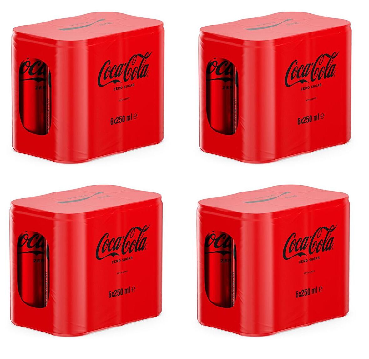 Coca Cola Kola Zero Sugar 250 Ml X 24 Adet