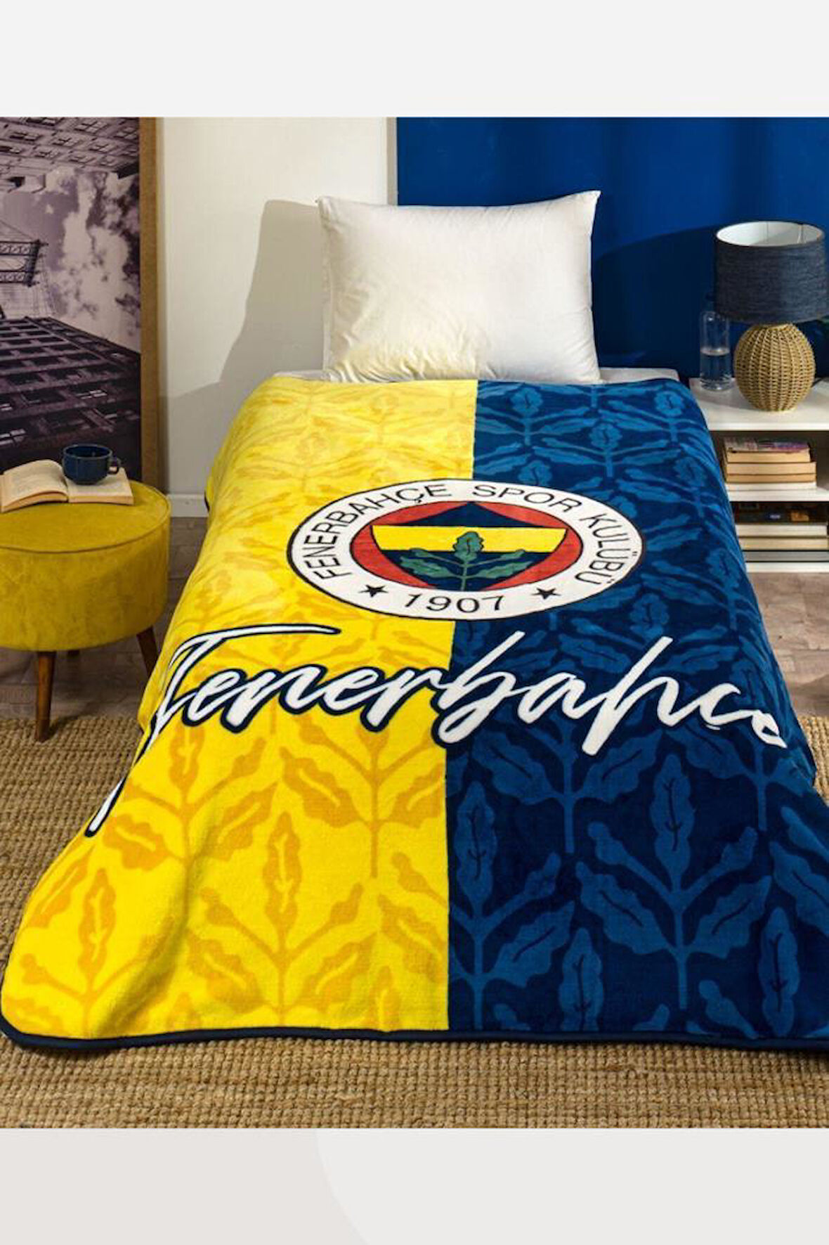 Yeni Sezon Fenerbahçe Lisanslı Taraftar Tek Battaniye