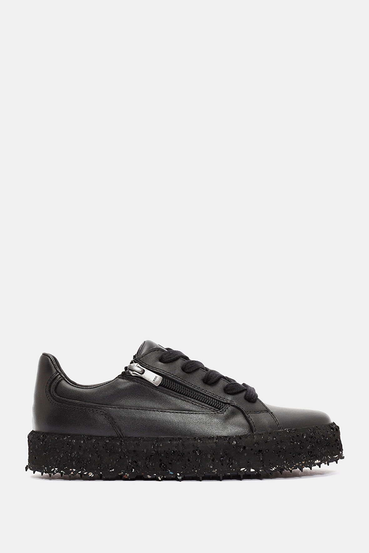 Briar Kadın Siyah Gerçek Deri Sneaker