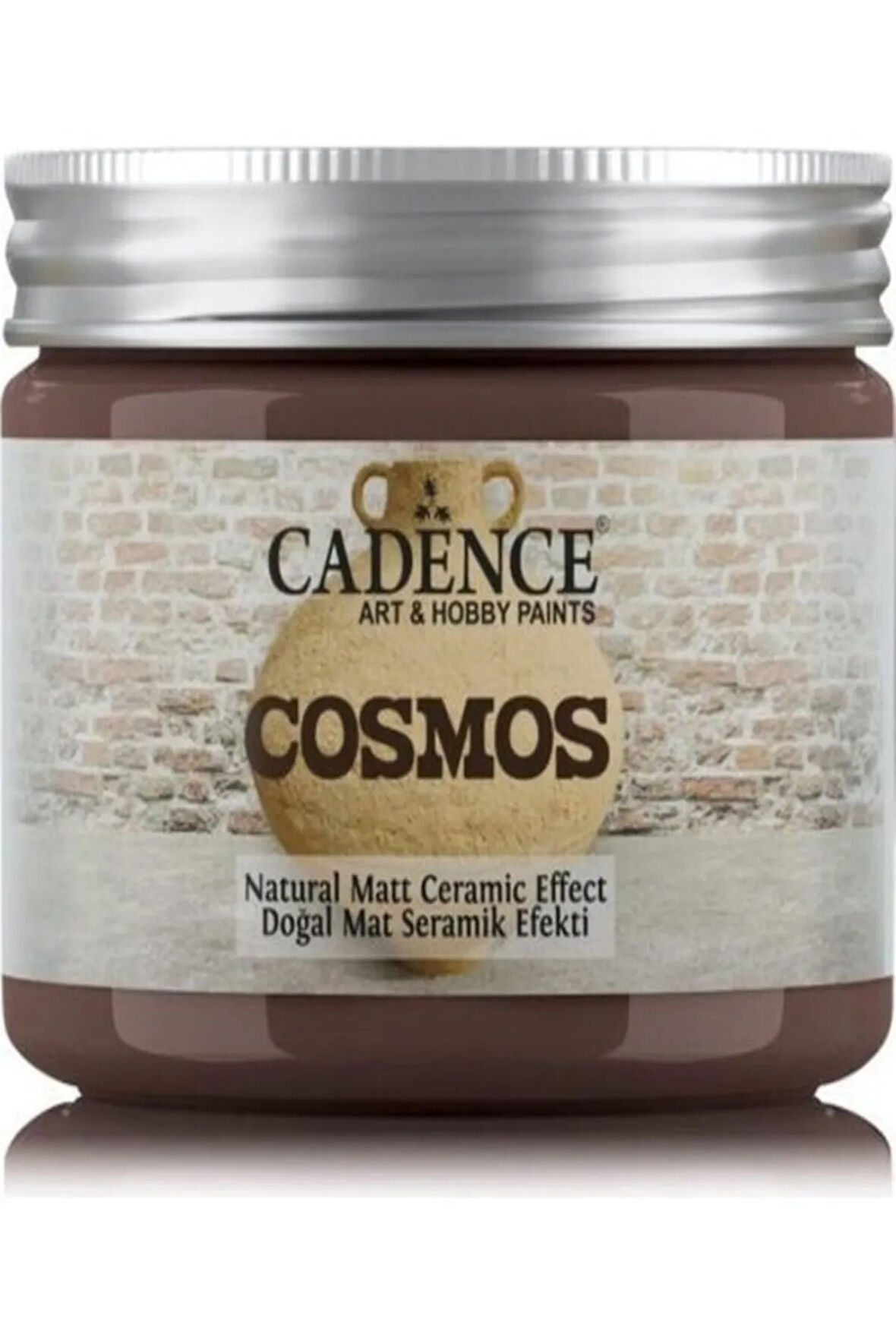 Cosmos Doğal Mat Seramik Efekti Cs15 Kahve 150ml Başkent Hobi