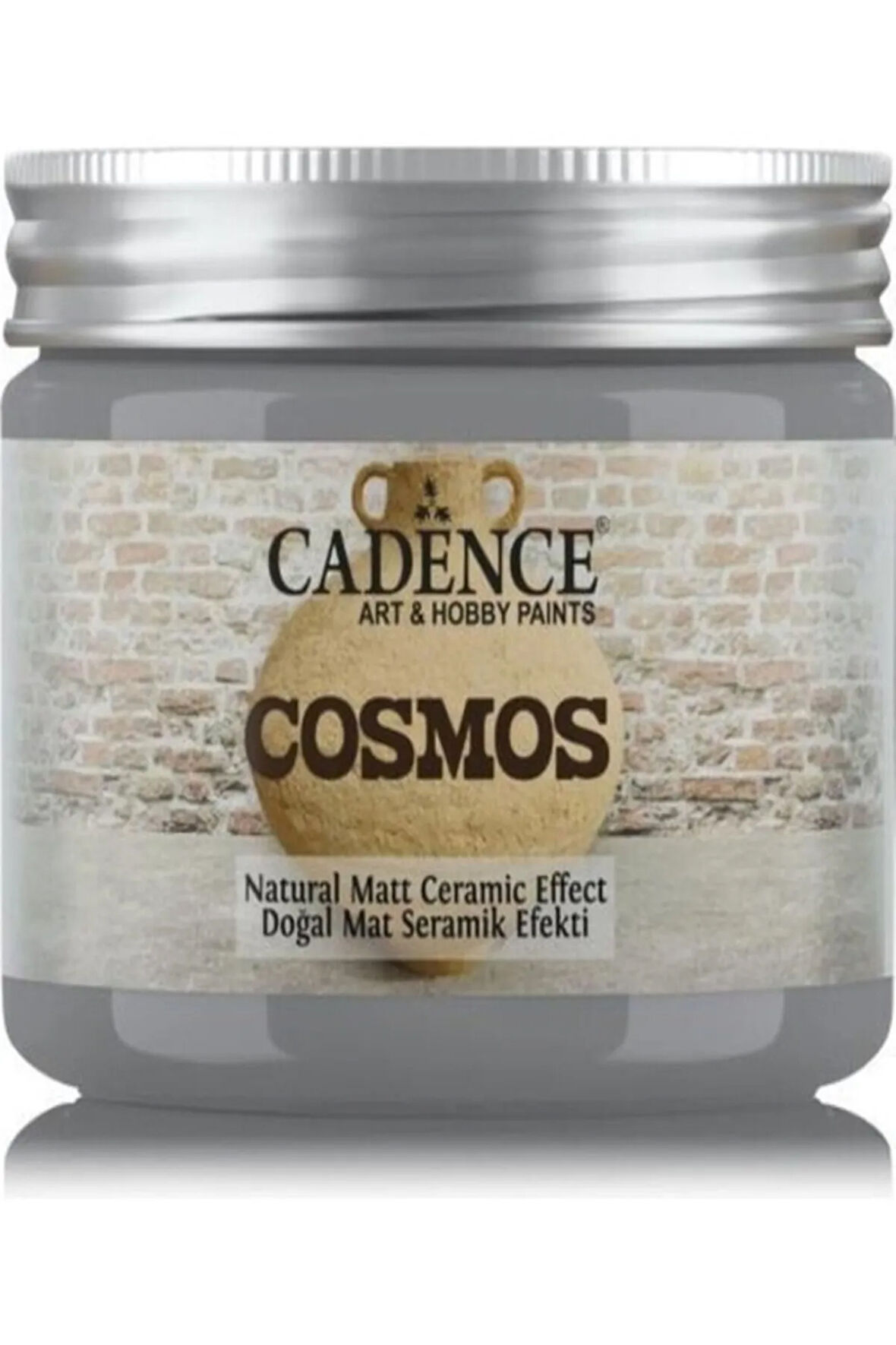 Cosmos Doğal Mat Seramik Efekti Cs11 Duman Gri 150ml Başkent Hobi