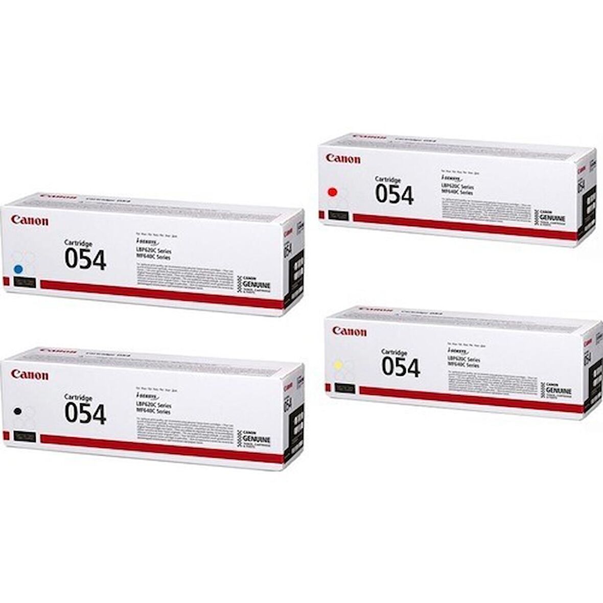 Canon CRG-054 Orjinal Toner 4'lü Set LBP-621CW Canon