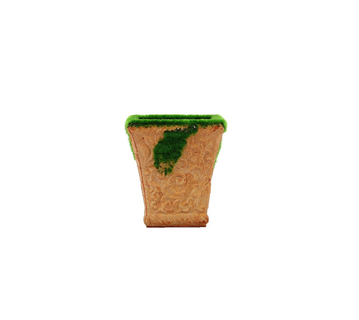 Yosunlu Kare Obje