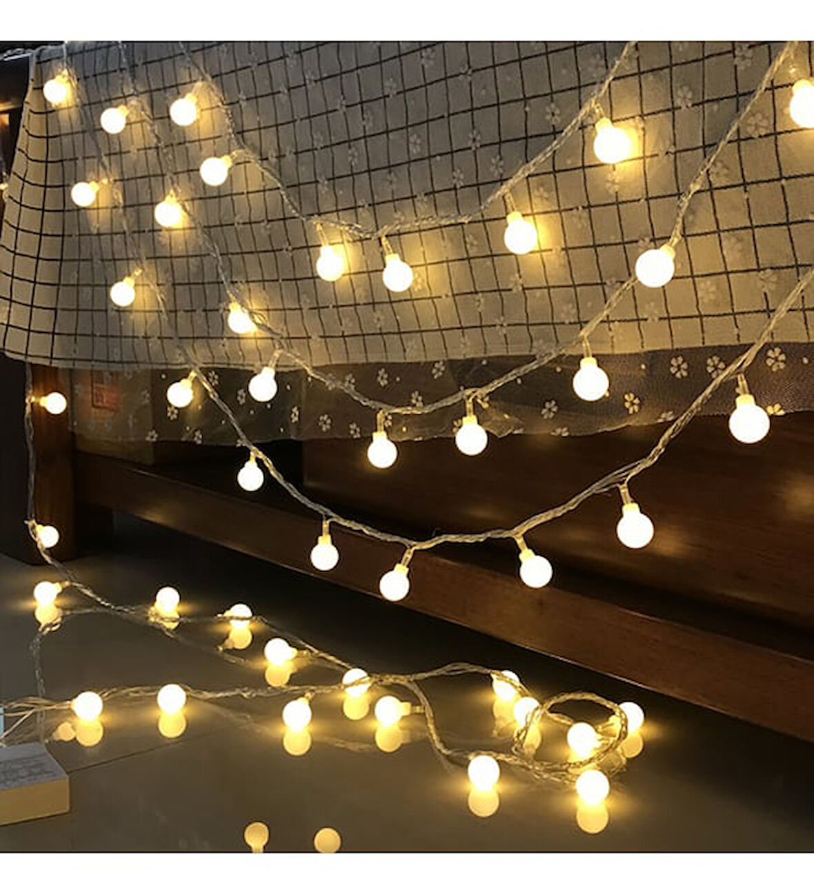 Mini Top Led Dekoratif Işık İç Mekan Günışığı 5 Metre