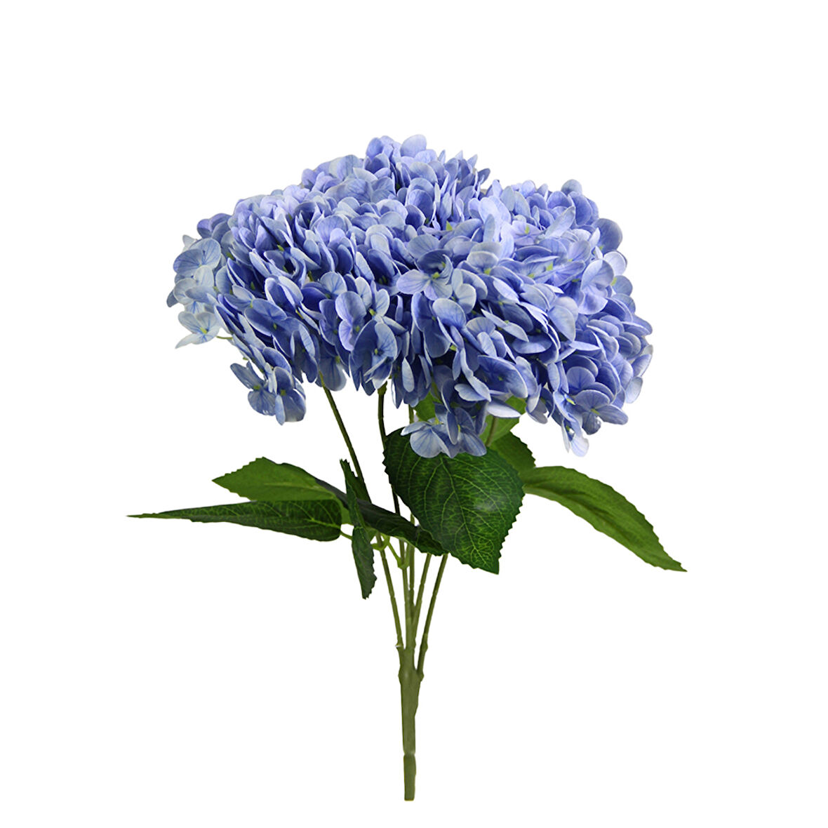 Yapay Ortanca Demeti Islak Dokulu Açık Mavi 43 cm