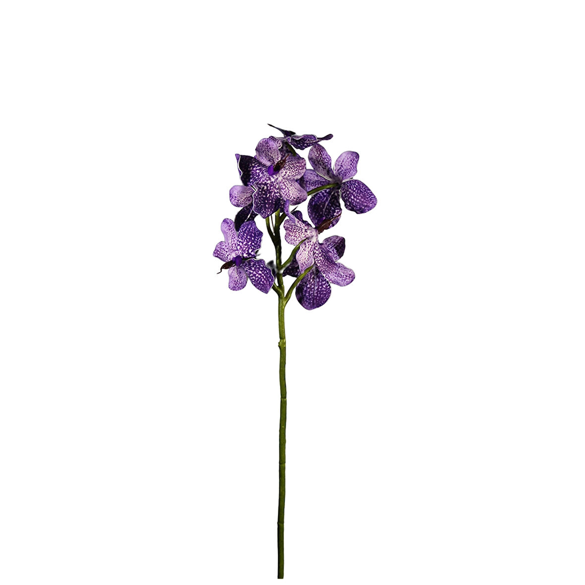 Yapay Vanda Orkide Dalı Mor 52 cm