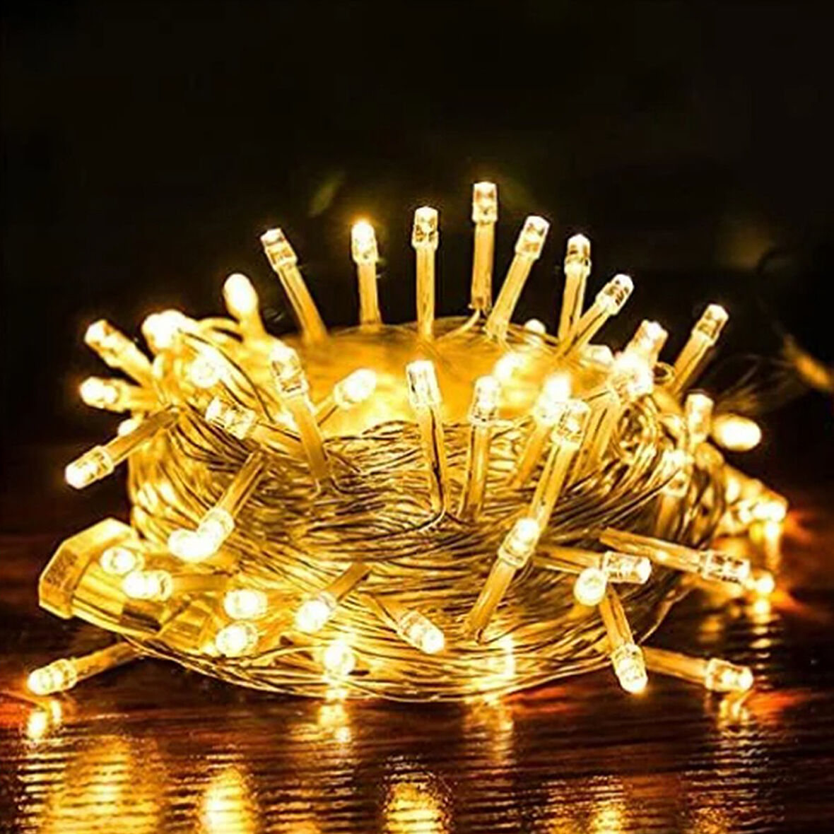 Dış Mekan Led Aydınlatma Işığı Şeffaf Kablo Günışığı 10 Metre