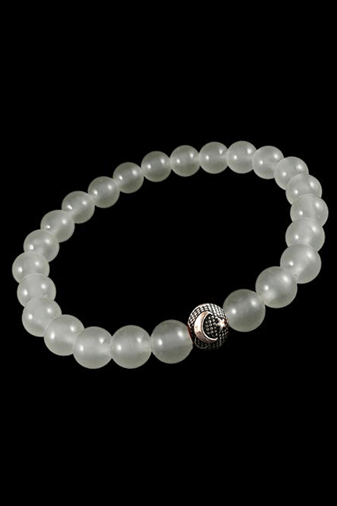 Karanlıkta Fosforlu Kedi Gözü Bileklik