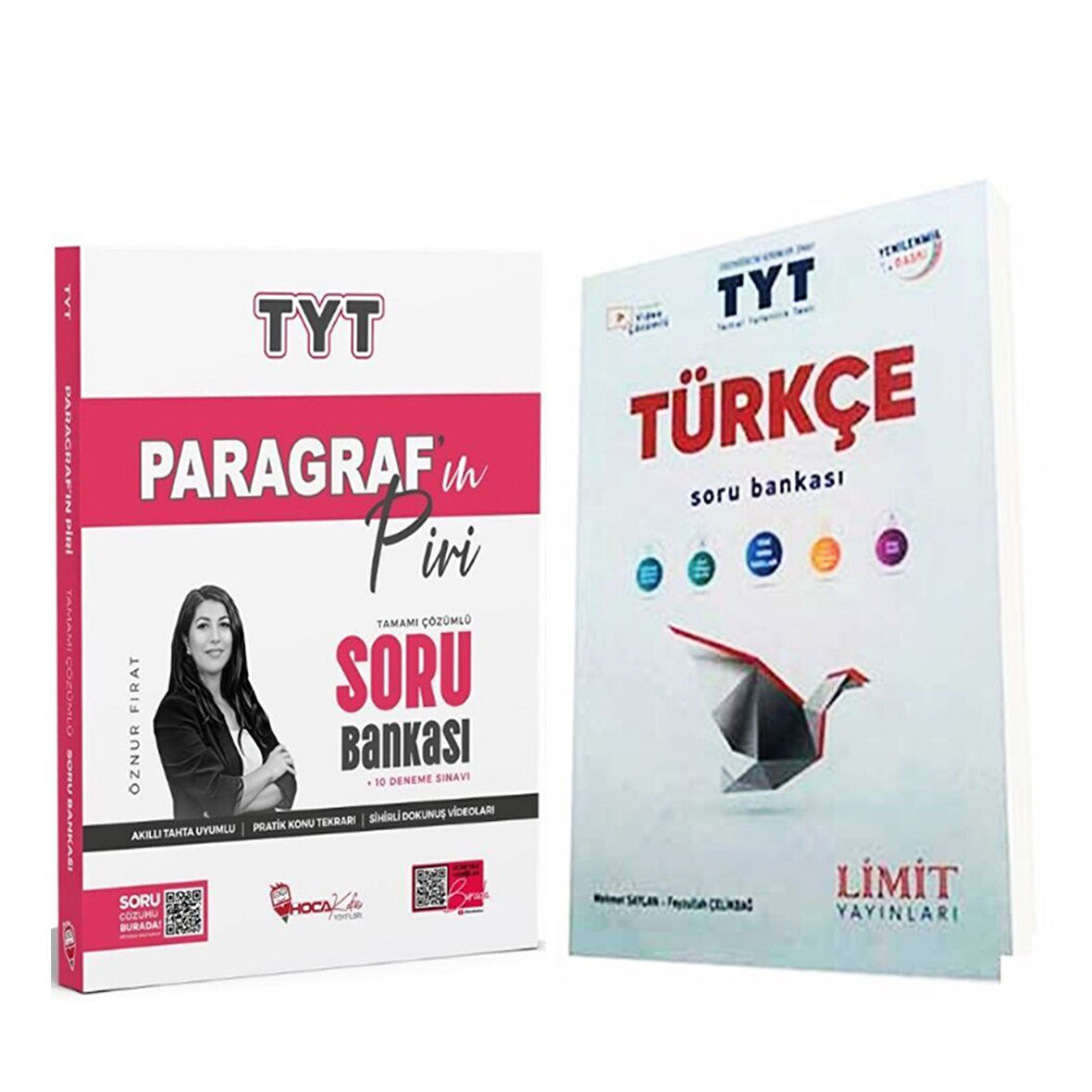 Limit TYT Türkçe ve Hoca Kafası Paragrafın Piri Soru Bankası Seti 2 Kitap