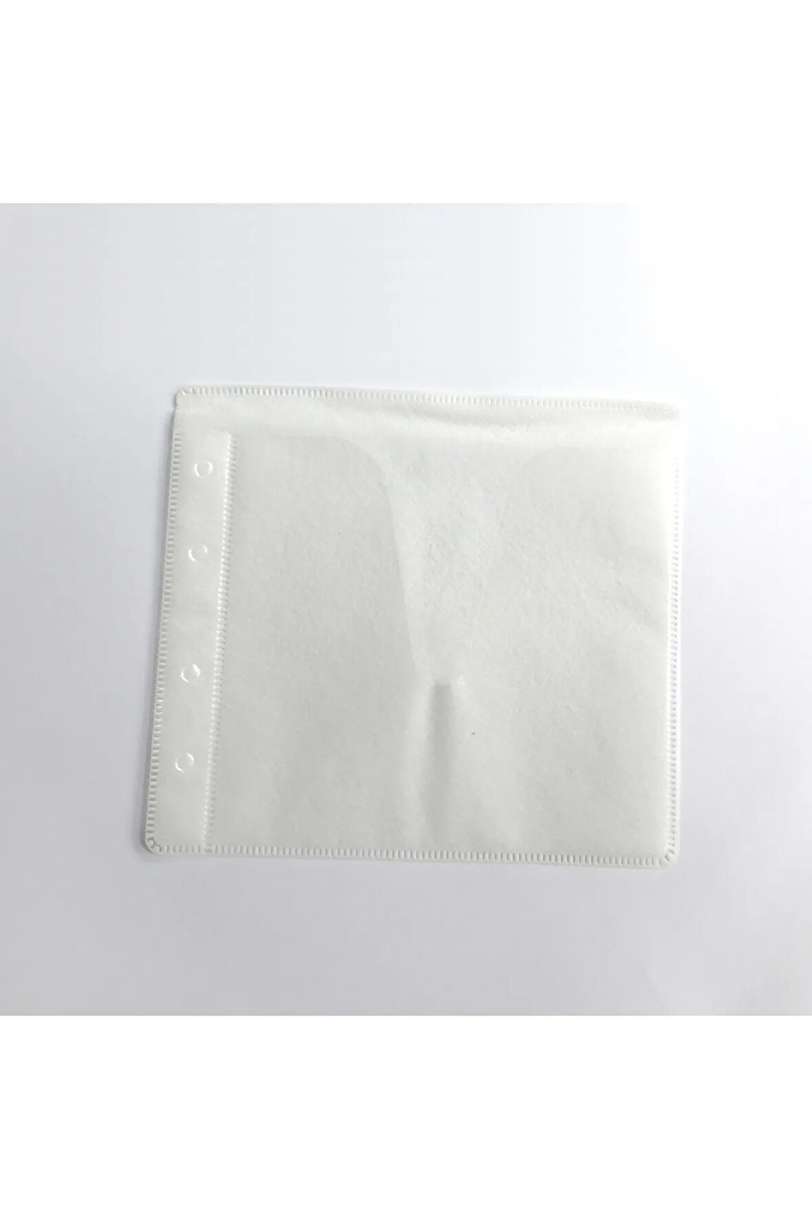 Cd Zarfı Ve Dvd Zarfı, Dosya Klasör Delikli 100’lük Paket Beyaz (2 CD IÇİN)