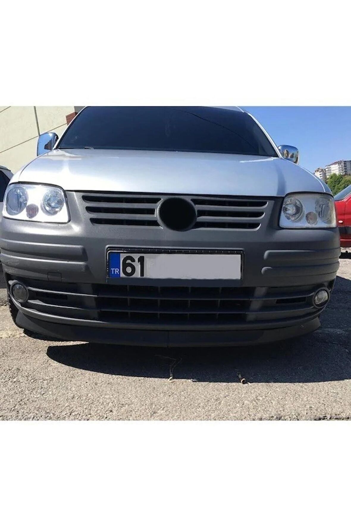 Volkswage Caddy 2004-2010 Uyumlu Astra H Lip 2 Parça Ön Tampon Eki 1. Sınıf Kaliteli