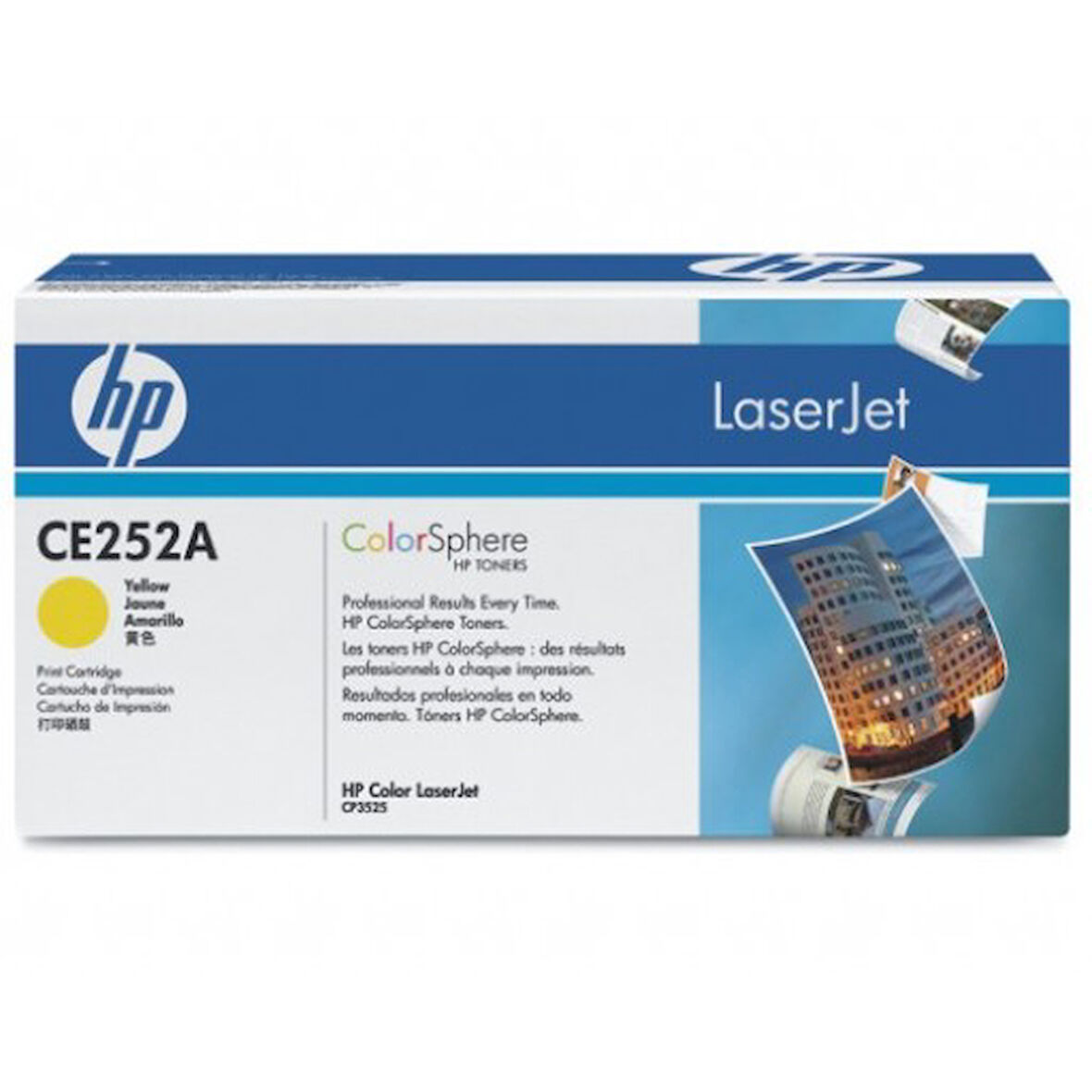 Hp CE252A (504A) Sarı Orjinal Toner