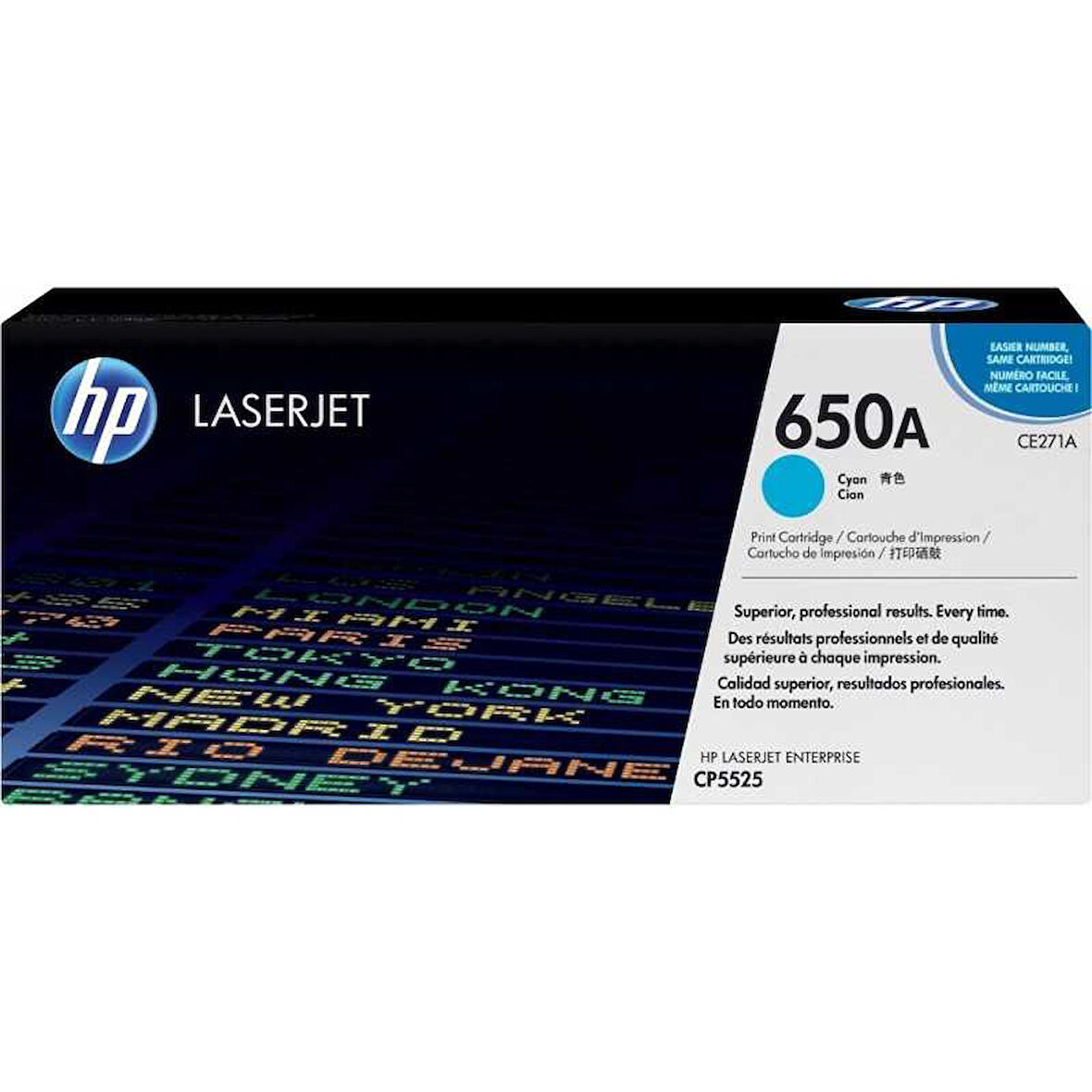Hp CE271A (650A) Mavi Orjinal Toner