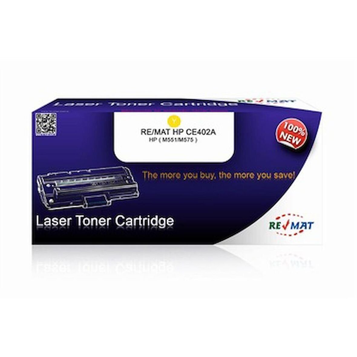 RE/MAT HP CE402A (507A) SARI MUADİL TONER %100 YENİ