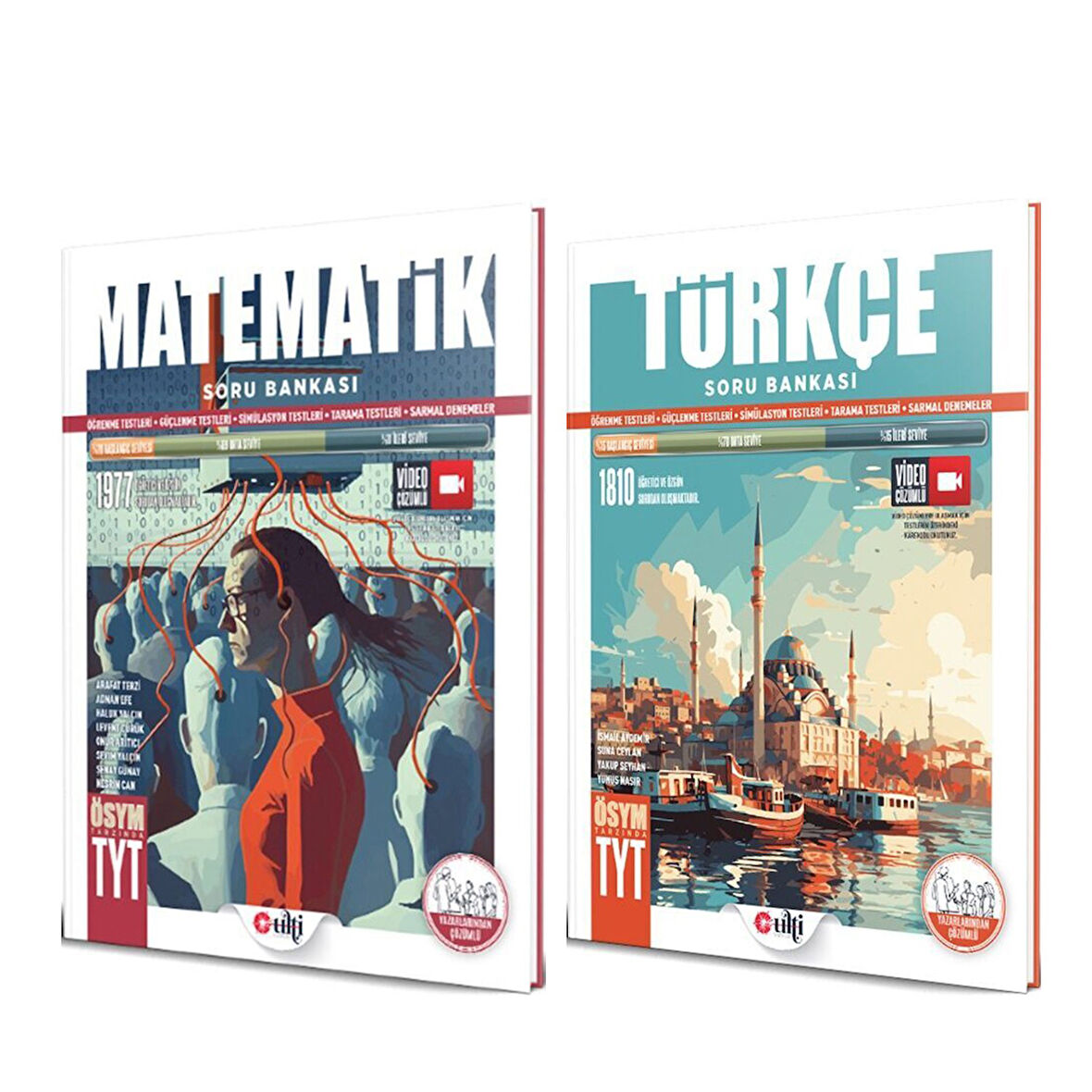 Bes Yayınları TYT Matematik ve Türkçe Ulti Serisi Soru Bankası Seti 2 Kitap