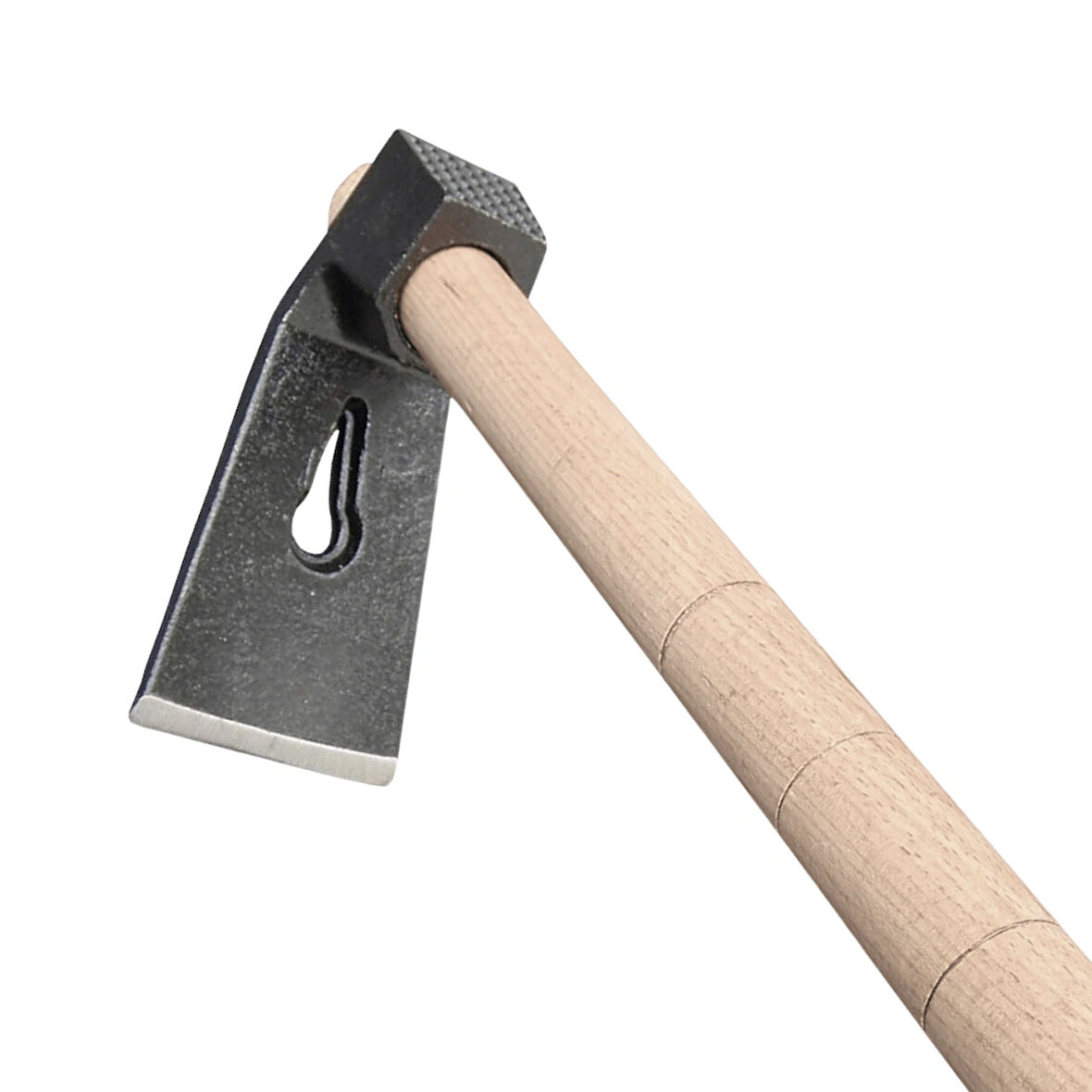 Beylini 500 Gr Çelik Keser Ekonomik Dayanıklı Odun Bahçe Ot Çift Yönlü Ahşap Ergonomik Saplı Profesyonel