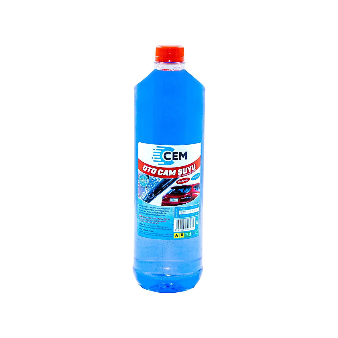 CEM CAR CARE Cam Suyu 1 LT Antifriz İçerikli -20 Derece