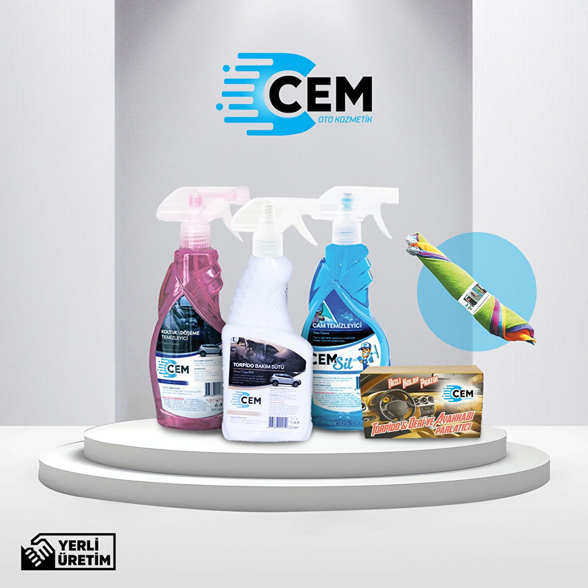 CEM CAR CARE Oto İç Bakım ve Temizlik Seti