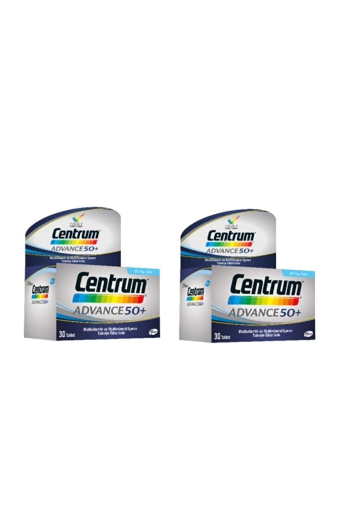 Centrum Advance 50+ Multivitamin 30 Tablet 2 Adet