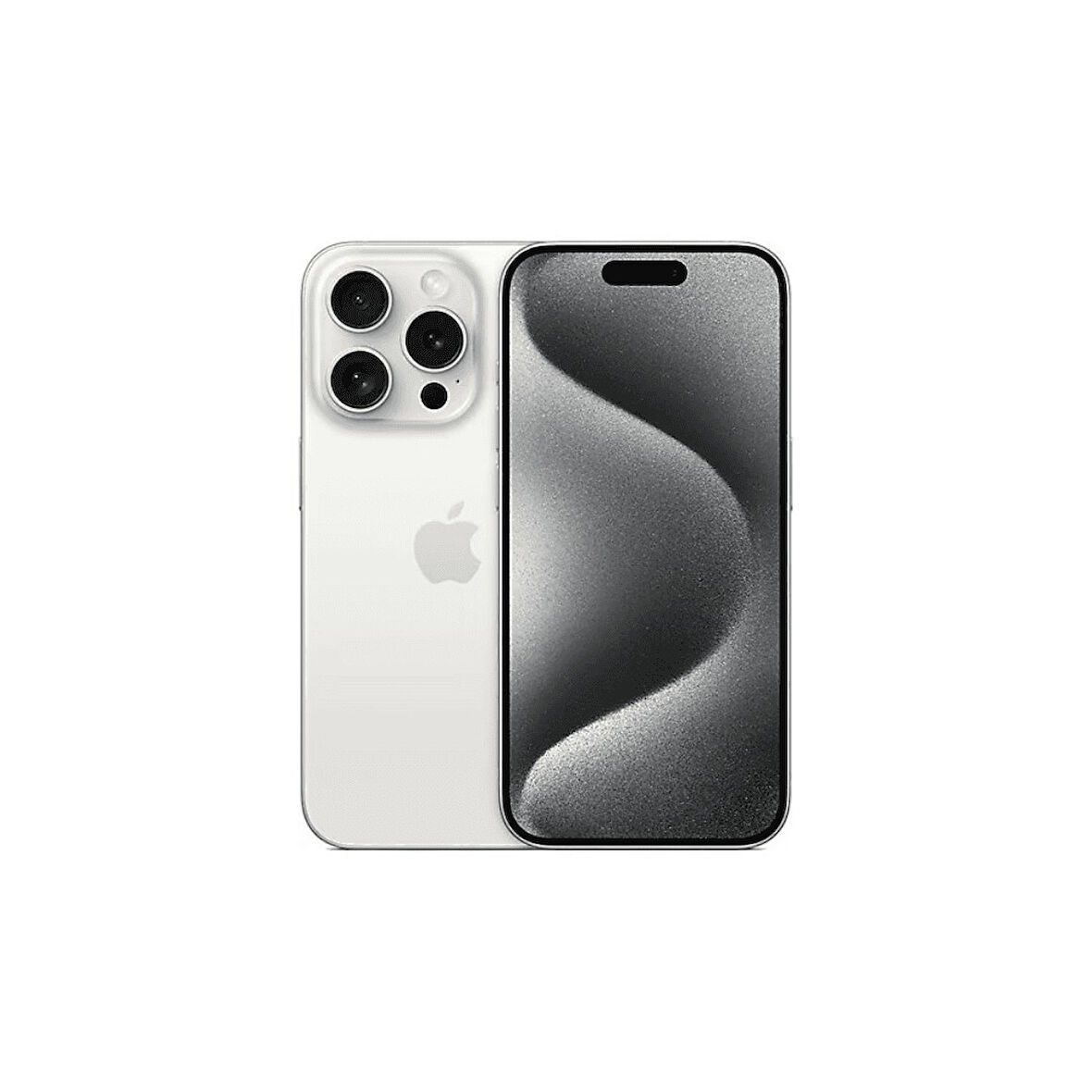 Yenilenmiş IPHONE 15 PRO 512GB -A Kalite- Beyaz Titanyum