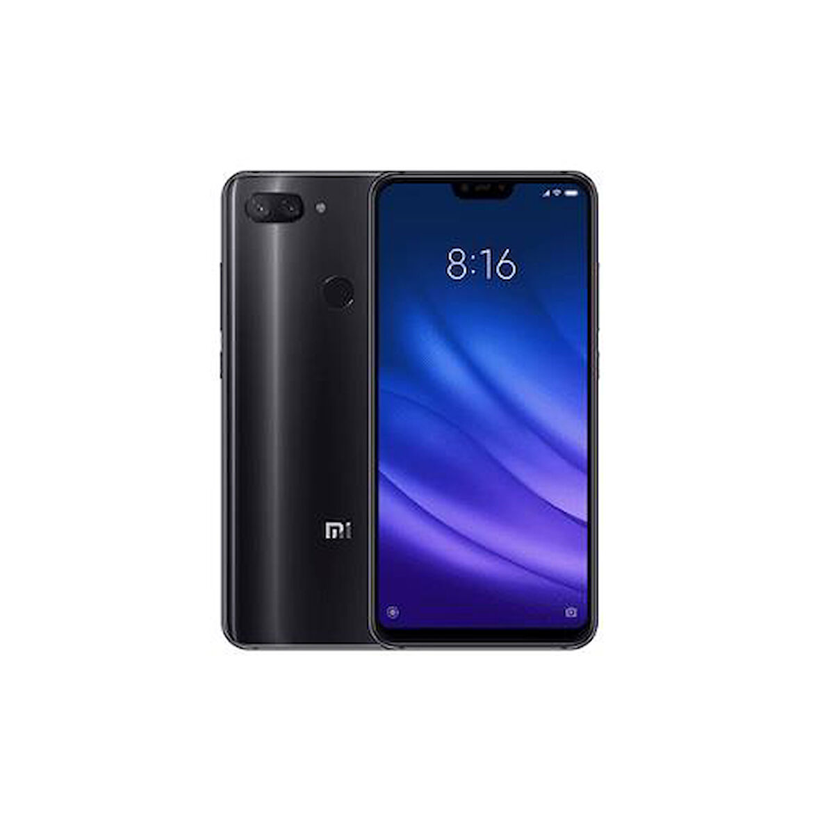 Yenilenmiş XIAOMI MI 8 LİTE 128GB -B Kalite- Siyah