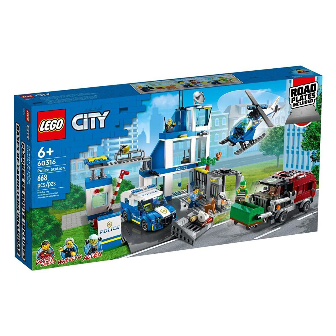 60316 Lego® - Polis Merkezi, 668 Parça, +6 Yaş