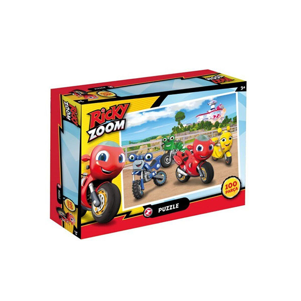 5117 Ca Games, Ricky Zoom / 100 Parça Puzzle